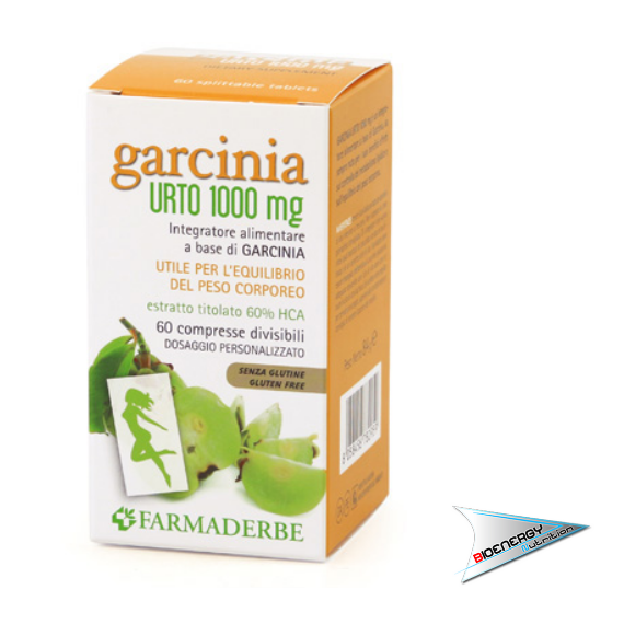 Farmaderbe-GARCINIA URTO 1000 mg (Conf. 60 cpr)     